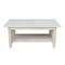 International Concepts Rectangle Mission Tall Coffee Table, 42 W, 24 L, 18 in H, Wood, Unfinished BJ6TC - alternate 5